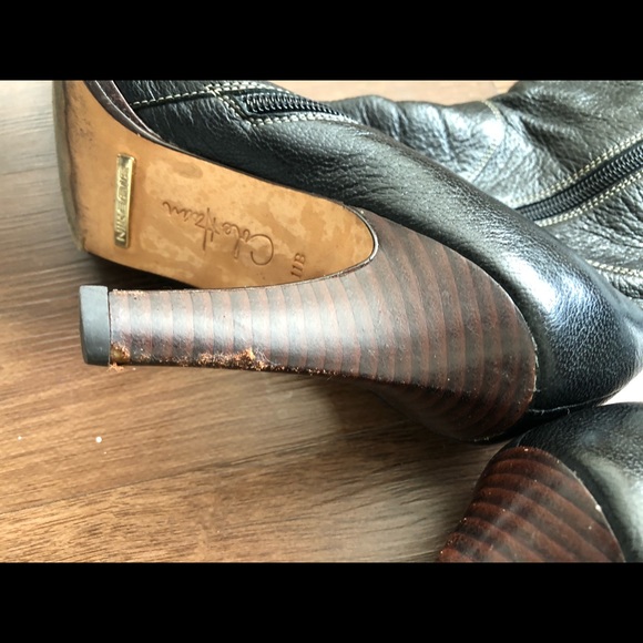 Cole Haan Tall Heeled Long boots w/ Nike Air Soles - Picture 5 of 8